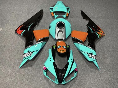 2006-2007 Tiburón Cian CBR1000RR Carenado