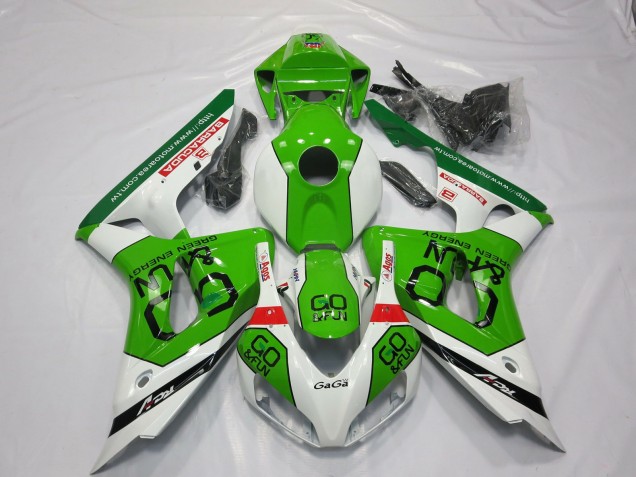 2006-2007 Verde & Blanco CBR1000RR Carenado