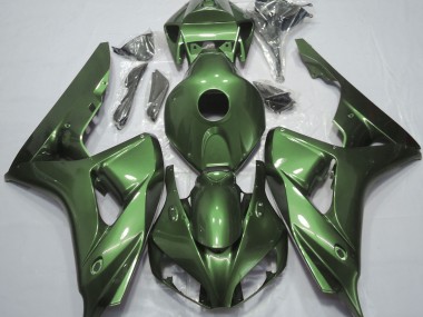 2006-2007 Verde Bosque Sólido CBR1000RR Carenado