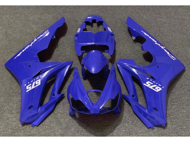 2006-2008 Azul Brillante Daytona 675 Carenado