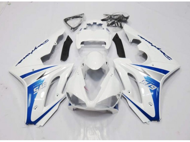 2006-2008 Estilo Blanco & Azul Daytona 675 Carenado