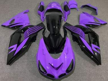 2006-2011 Púrpura Brillante ZX14R Carenado