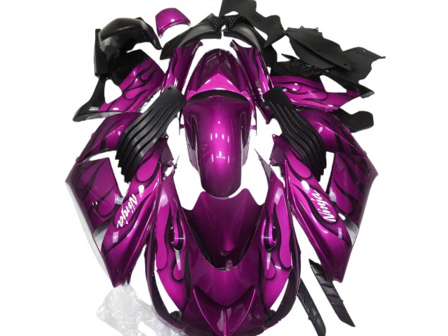 2006-2011 Rosa Brillante & Llama ZX14R Carenado