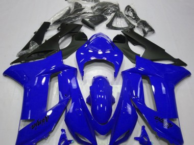 2007-2008 Azul Brillante ZX6R Carenado