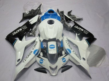 2007-2008 Azul Claro Konica Minolta CBR600RR Carenado