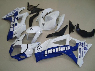2007-2008 Azul Jordan GSXR 1000 Carenado