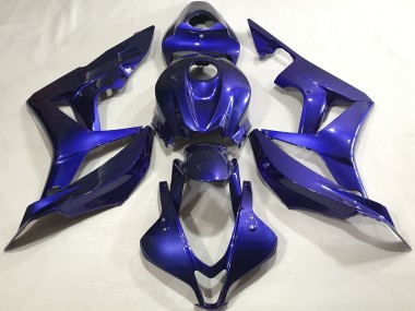 2007-2008 Azul Profundo Liso CBR600RR Carenado