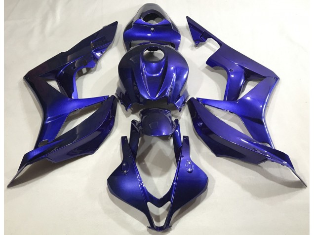 2007-2008 Azul Profundo Liso CBR600RR Carenado
