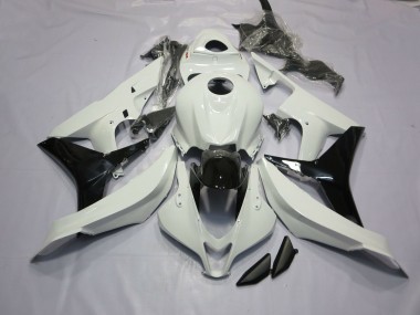 2007-2008 Blanco Brillante & Negro CBR600RR Carenado