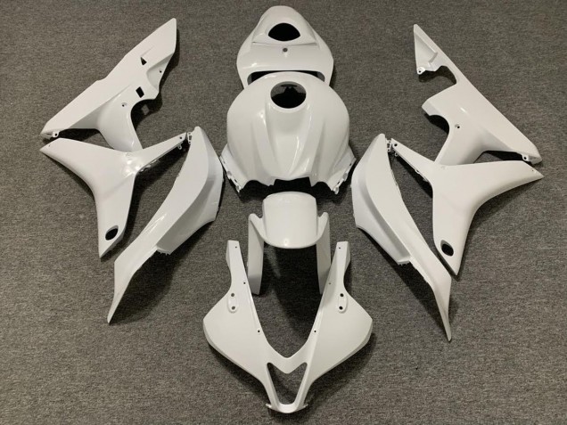 2007-2008 Blanco Liso Brillante CBR600RR Carenado