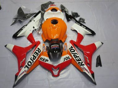 2007-2008 Blanco Repsol CBR600RR Carenado