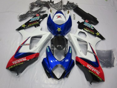 2007-2008 Blanco Rockstar GSXR 1000 Carenado