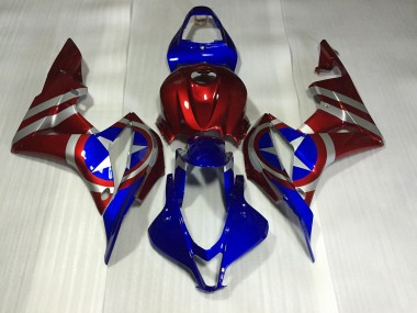 2007-2008 Capitan America CBR600RR Carenado