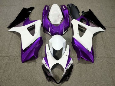 2007-2008 Diseño Personalizado Morado GSXR 1000 Carenado