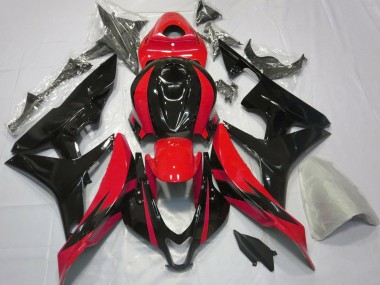 2007-2008 Diseño Rojo & Negro OEM CBR600RR Carenado