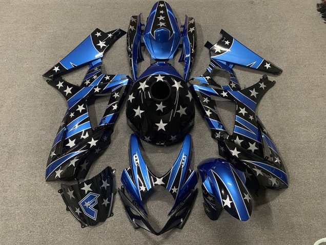 2007-2008 Estilo De Estrella Perla Personalizado GSXR 1000 Carenado