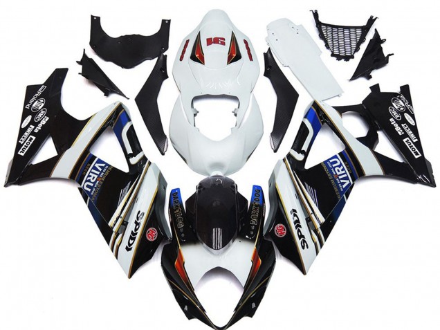 2007-2008 Estilo Personalizado VIRU GSXR 1000 Carenado