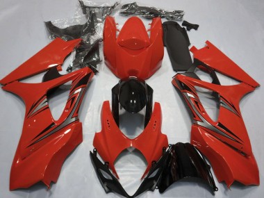 2007-2008 Estilo Rojo OEM GSXR 1000 Carenado