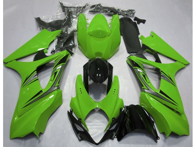 2007-2008 Estilo Verde OEM GSXR 1000 Carenado