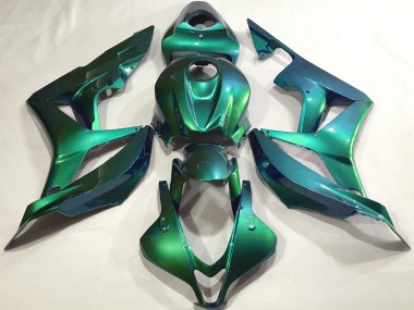 2007-2008 Llanura Verde Esmeralda CBR600RR Carenado