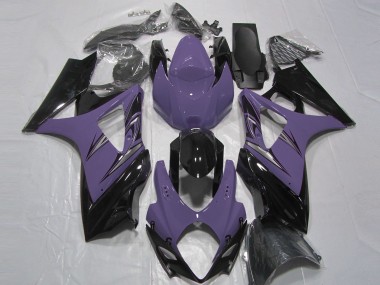 2007-2008 Morado Oscuro & Negro GSXR 1000 Carenado