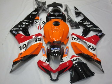 2007-2008 Naranja Claro Repsol CBR600RR Carenado