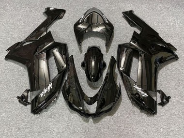 2007-2008 Negro Brillante ZX6R Carenado