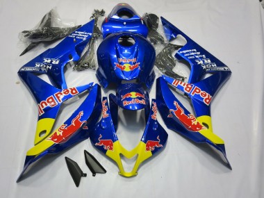 2007-2008 Rojo Azul Intenso Toro CBR600RR Carenado