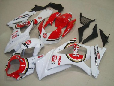 2007-2008 Rojo Lucky Strike GSXR 1000 Carenado