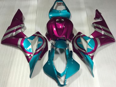 2007-2008 Rosa Capitán América CBR600RR Carenado