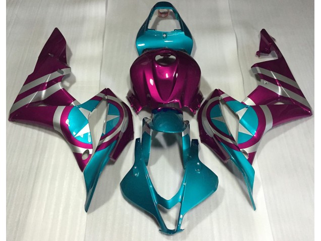 2007-2008 Rosa Capitán América CBR600RR Carenado