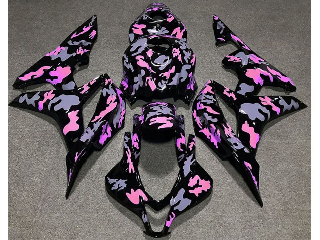 2007-2008 Rosa & Gris Camuflaje CBR600RR Carenado