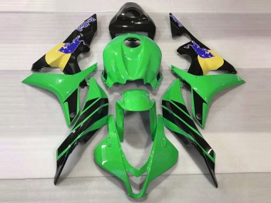 2007-2008 Verde & Azul Toro CBR600RR Carenado