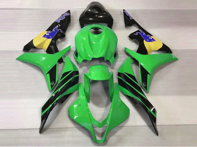 2007-2008 Verde & Azul Toro CBR600RR Carenado
