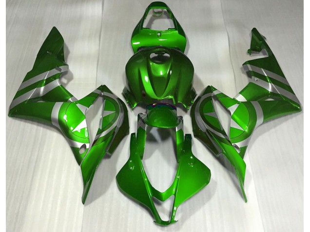 2007-2008 Verde Capitán América CBR600RR Carenado