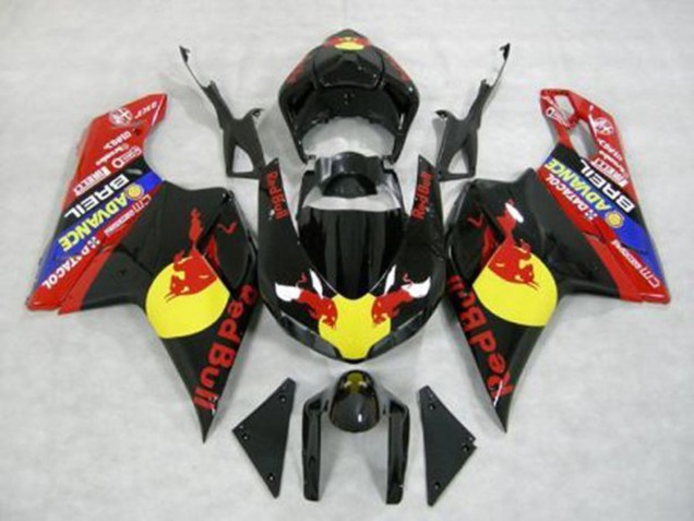 2007-2014 Breil Rojo Toro Ducati 848 1098 1198 Carenado