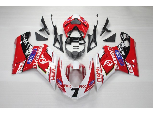 2007-2014 Ficc Ducati 848 1098 1198 Carenado