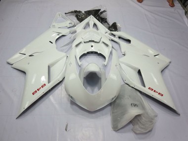 2007-2014 Perla Blanca Ducati 848 1098 1198 Carenado