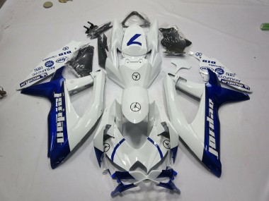 2008-2010 Azul Jordan GSXR 600-750 Carenado