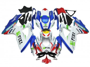 2008-2010 Fixi Personalizado GSXR 600-750 Carenado