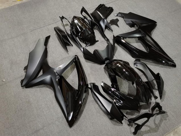 2008-2010 Negro Mate GSXR 600-750 Carenado