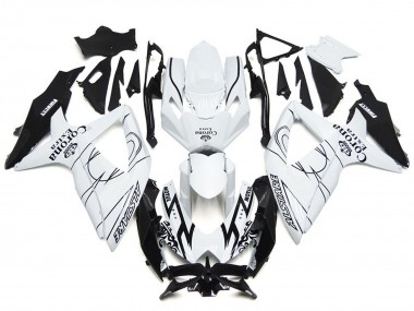 2008-2010 Personalizado Corona Especial Con Blanco GSXR 600-750 Carenado