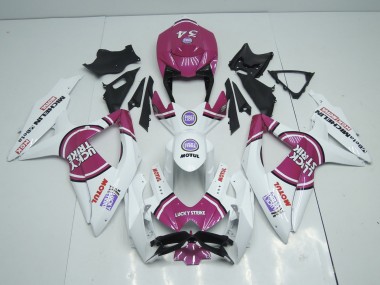 2008-2010 Rosa Lucky Strike GSXR 600-750 Carenado