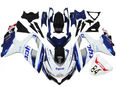 2008-2010 Tyco Estilo Personalizado Brillante GSXR 600-750 Carenado