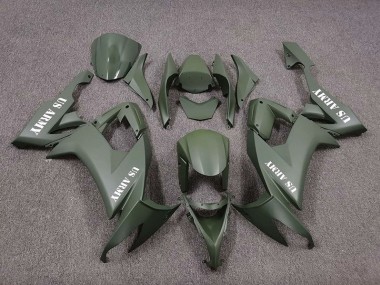 2008-2010 US Army Verde Mate ZX10R Carenado