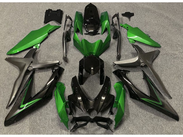 2008-2010 Verde Brillante & Verde R GSXR 600-750 Carenado