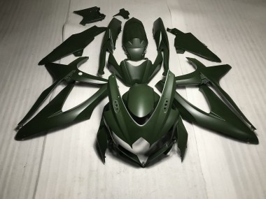 2008-2010 Verde Mate GSXR 600-750 Carenado
