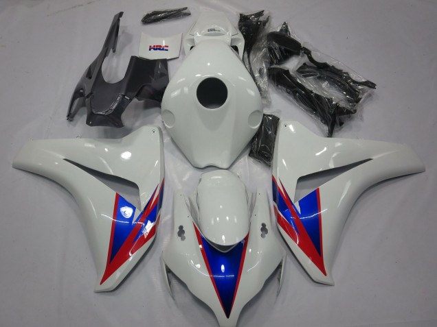 2008-2011 Blanco Azul Rojo CBR1000RR Carenado