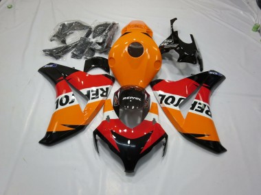 2008-2011 Diseño De Estilo Clásico Repsol CBR1000RR Carenado