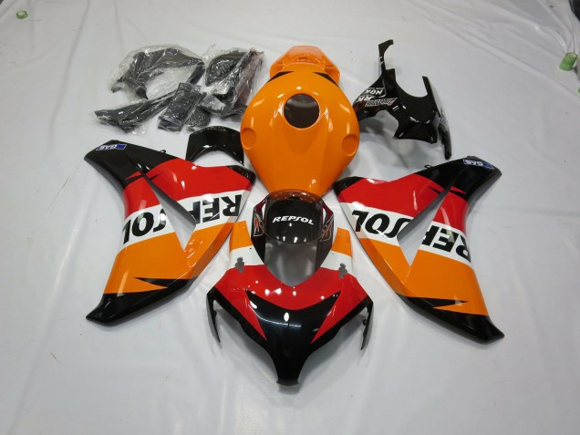 2008-2011 Diseño De Estilo Clásico Repsol CBR1000RR Carenado
